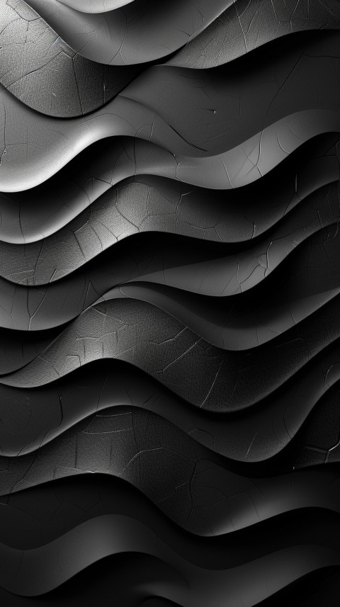 Dark Black Background Abstract Pattern Line Minimalist Aesthetics (892)