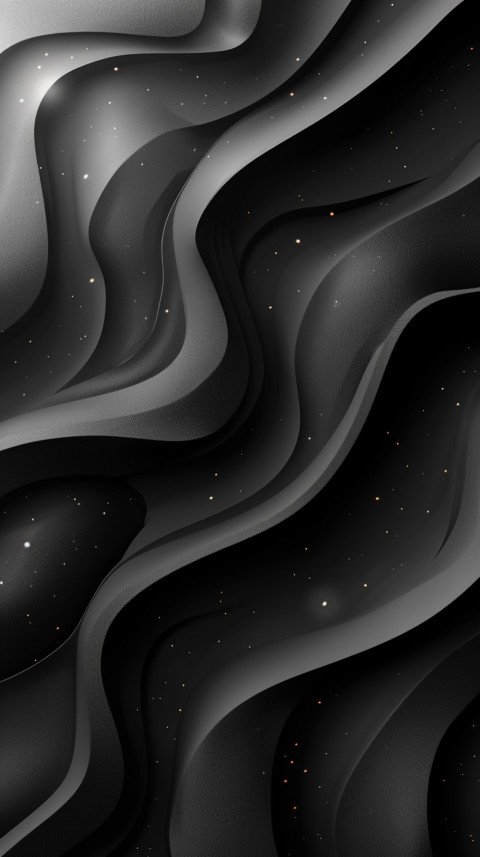 Dark Black Background Abstract Pattern Line Minimalist Aesthetics (997)