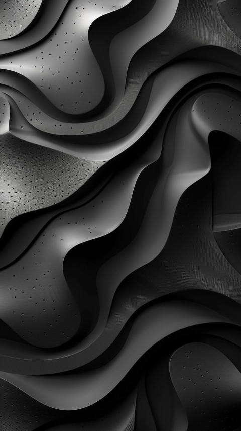 Dark Black Background Abstract Pattern Line Minimalist Aesthetics (971)