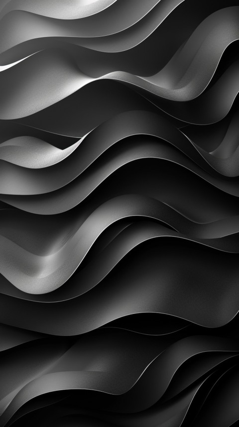Dark Black Background Abstract Pattern Line Minimalist Aesthetics (1038)
