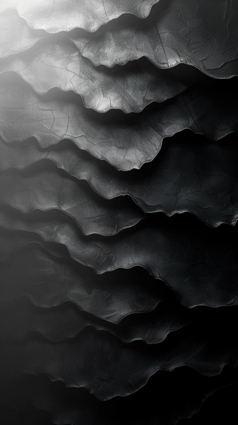 Dark Black Background Abstract Pattern Line Minimalist Aesthetics (1011)