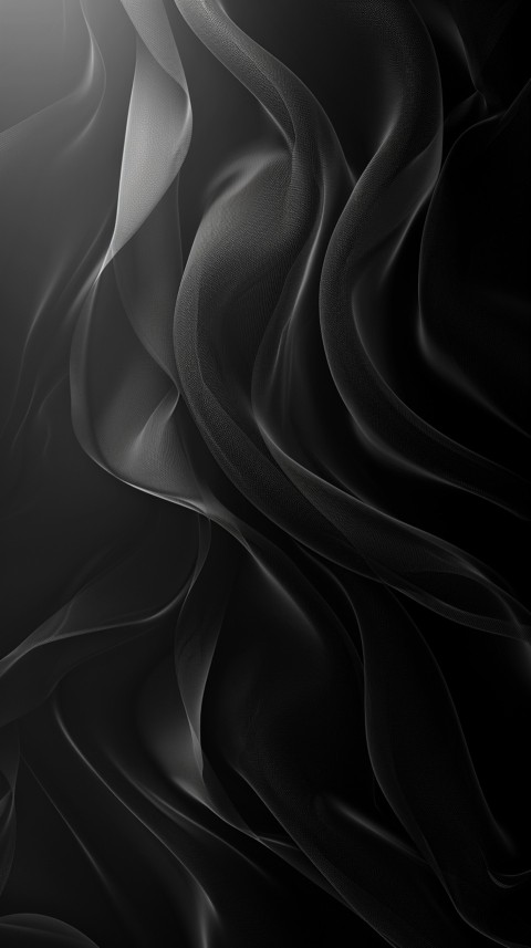 Dark Black Background Abstract Pattern Line Minimalist Aesthetics (1144)