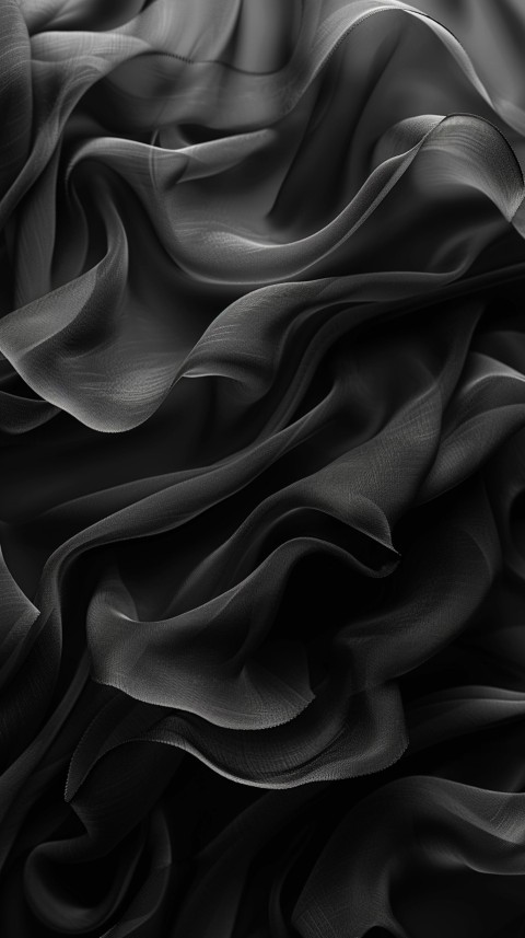 Dark Black Background Abstract Pattern Line Minimalist Aesthetics (1254)