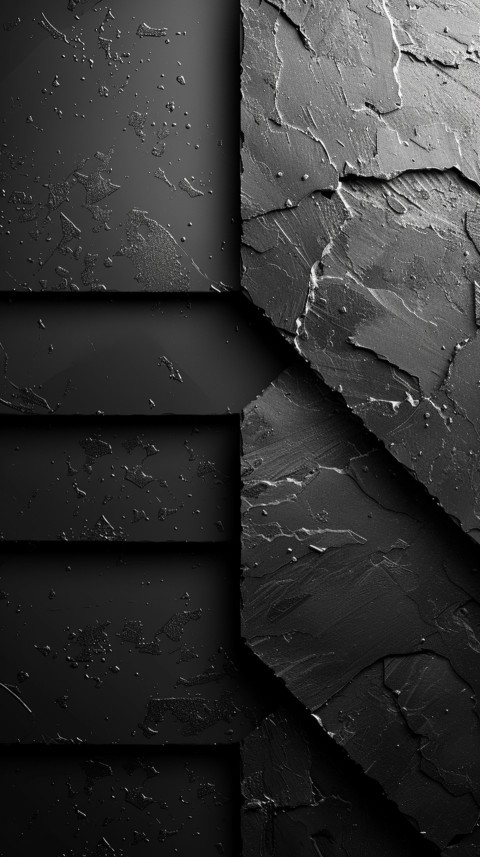 Dark Black Background Abstract Pattern Line Minimalist Aesthetics (1300)