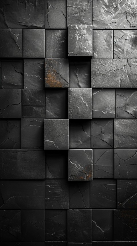 Dark Black Background Abstract Pattern Line Minimalist Aesthetics (1478)