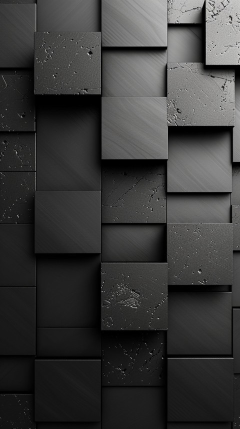 Dark Black Background Abstract Pattern Line Minimalist Aesthetics (1533)