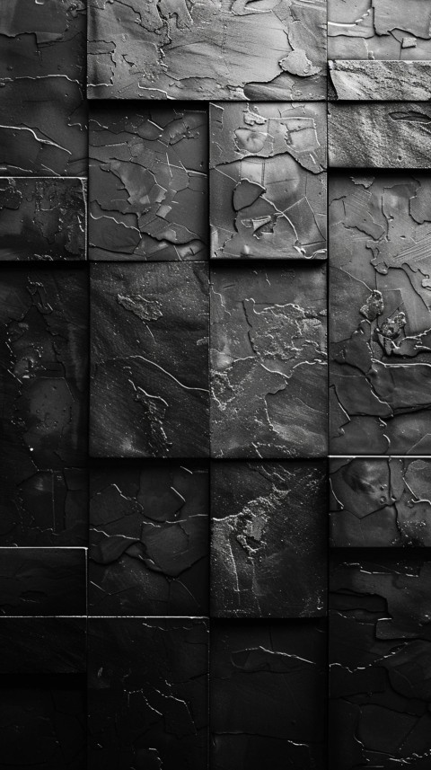Dark Black Background Abstract Pattern Line Minimalist Aesthetics (1504)