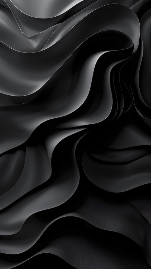 Dark Black Background Abstract Pattern Line Minimalist Aesthetics (1606)