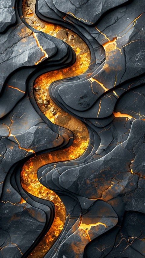 Black and gold abstract background with golden paint in the style of ink aesthetic (56)