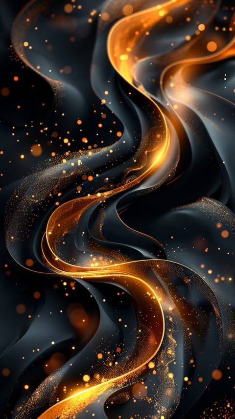 Black and gold abstract Design Art background aesthetic (1)