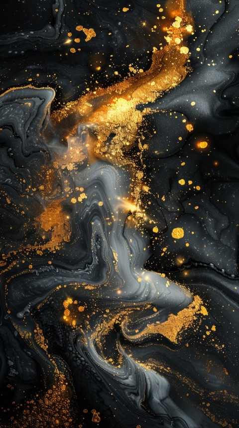 Black and gold abstract Design Art background aesthetic (44)