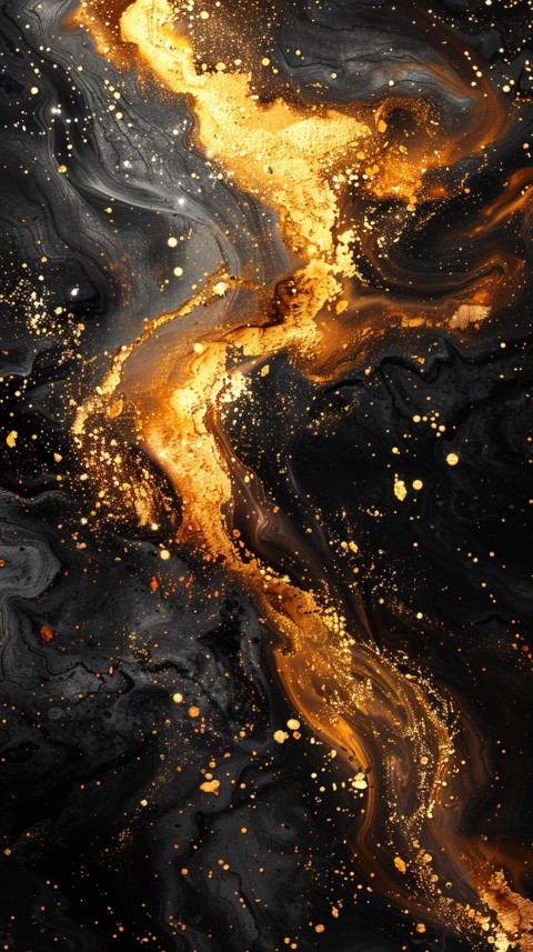 Black and gold abstract Design Art background aesthetic (48)