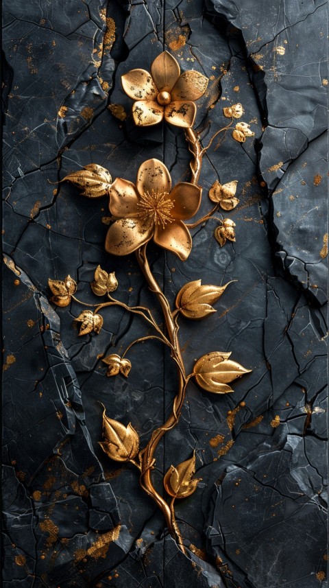 Black and gold abstract Design Art background aesthetic (22)