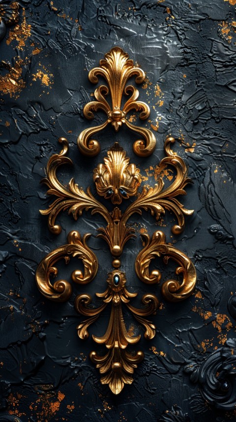 Black and gold abstract Design Art background aesthetic (41)