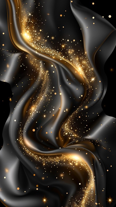 Black and gold abstract Design Art background aesthetic (98)