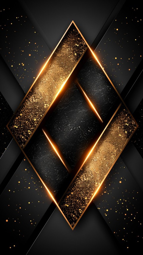 Black and gold abstract Design Art background aesthetic (135)