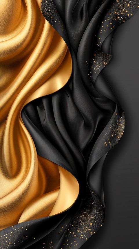 Black and gold abstract Design Art background aesthetic (162)