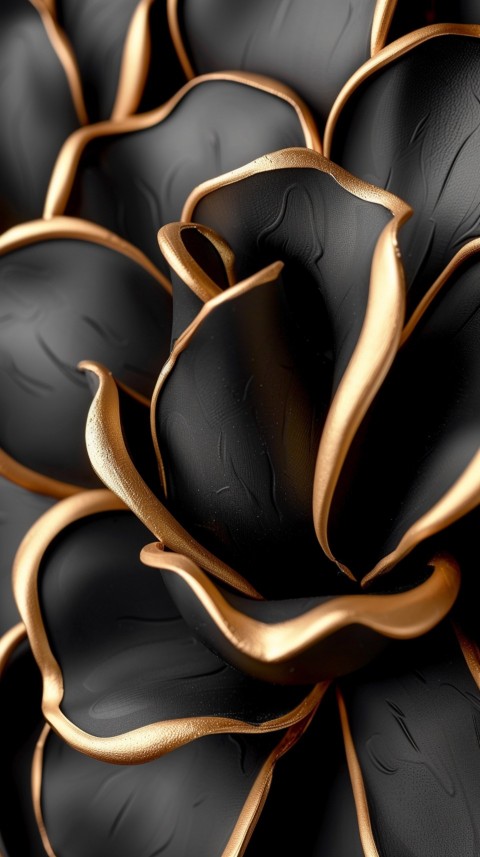 Black and gold abstract Design Art background aesthetic (282)