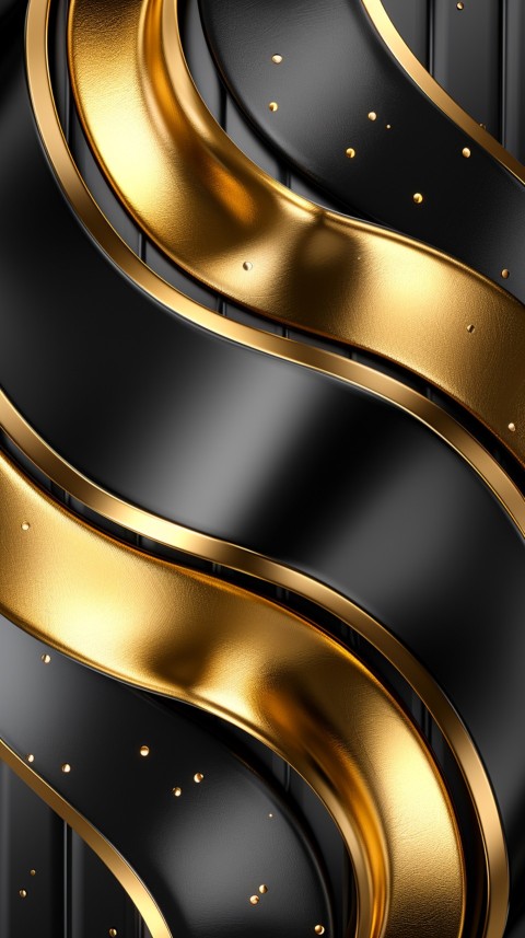 Black and gold abstract Design Art background aesthetic (280)
