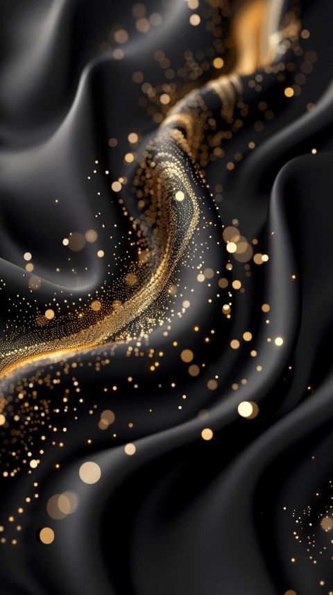 Black and gold abstract Design Art background aesthetic (311)