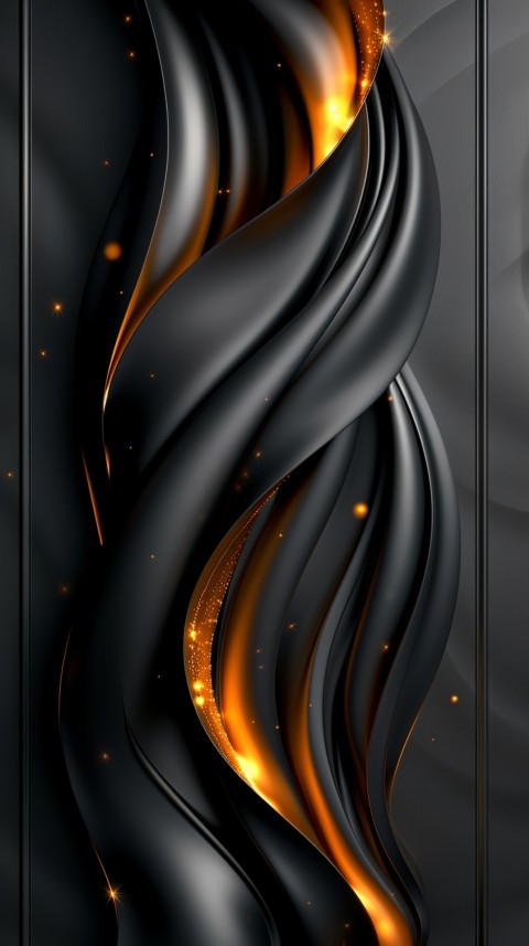 Black and gold abstract Design Art background aesthetic (413)
