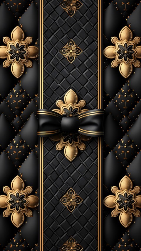 Black and gold abstract Design Art background aesthetic (411)