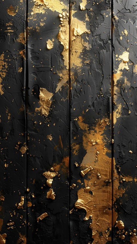 Black and gold abstract Design Art background aesthetic (495)