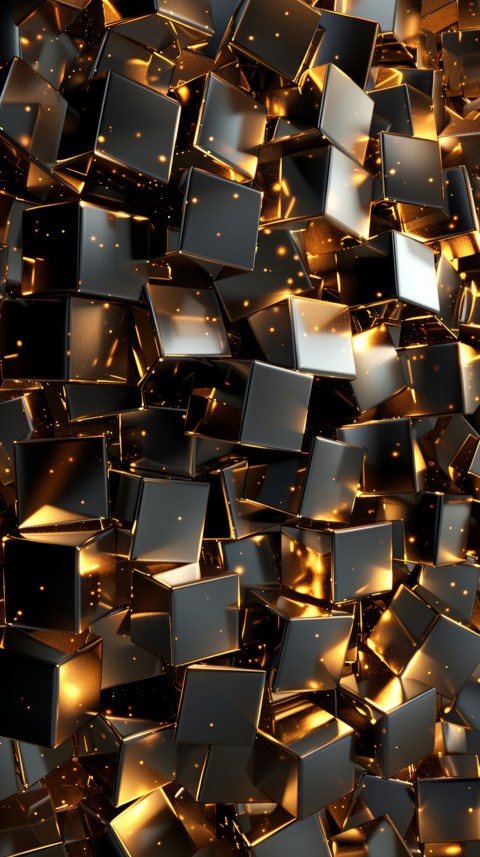 Black and gold abstract Design Art background aesthetic (531)