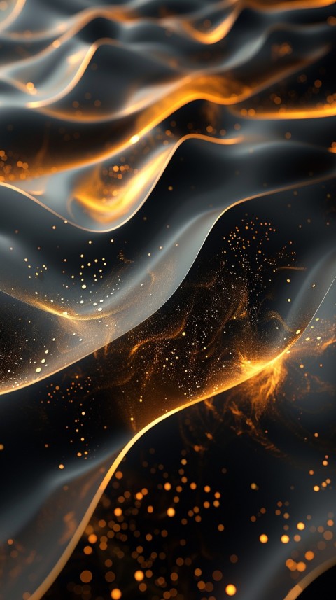 Black and gold abstract Design Art background aesthetic (563)
