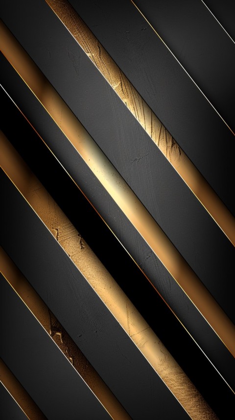 Black and gold background with diagonal lines and metallic textures, sleek design aesthetic (18)