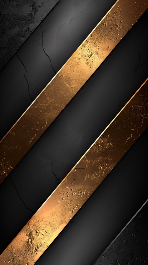 Black and gold background with diagonal lines and metallic textures, sleek design aesthetic (1)