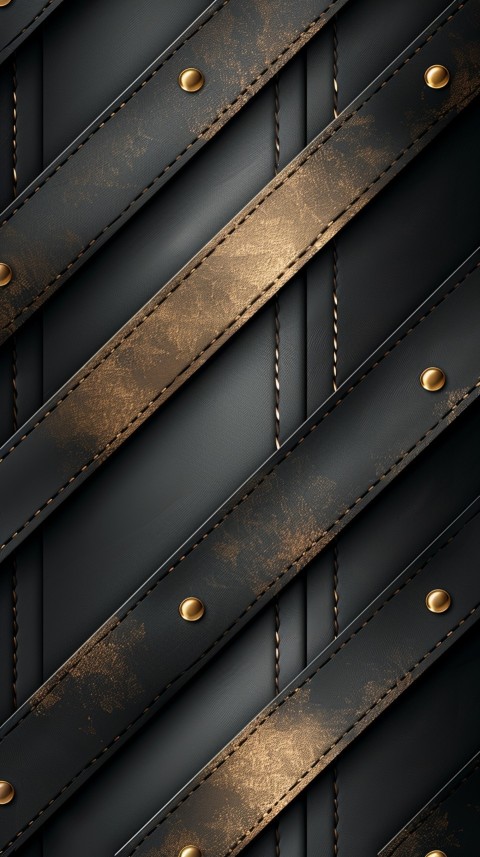 Black and gold background with diagonal lines and metallic textures, sleek design aesthetic (7)