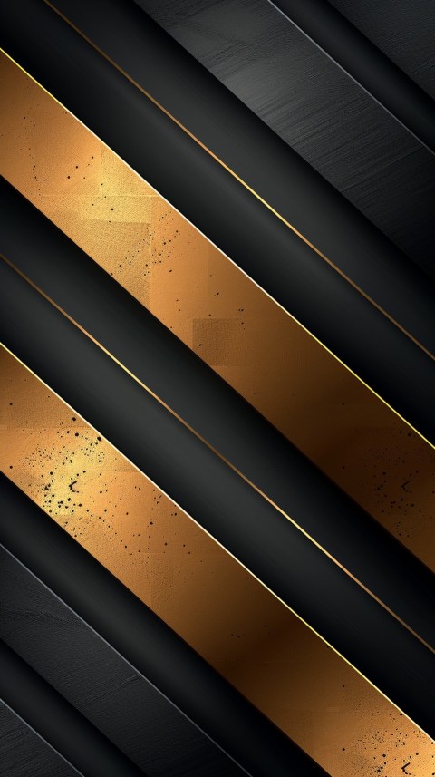 Black and gold background with diagonal lines and metallic textures, sleek design aesthetic (17)