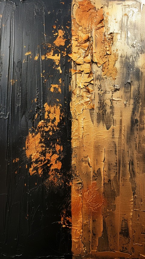 Black and gold grunge vintage abstract aesthetic (30)