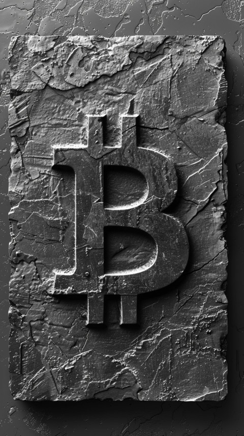 Bitcoin Cryptocurrency Gold Crypto Coin Creative Concept Aesthetic Symbol (204)