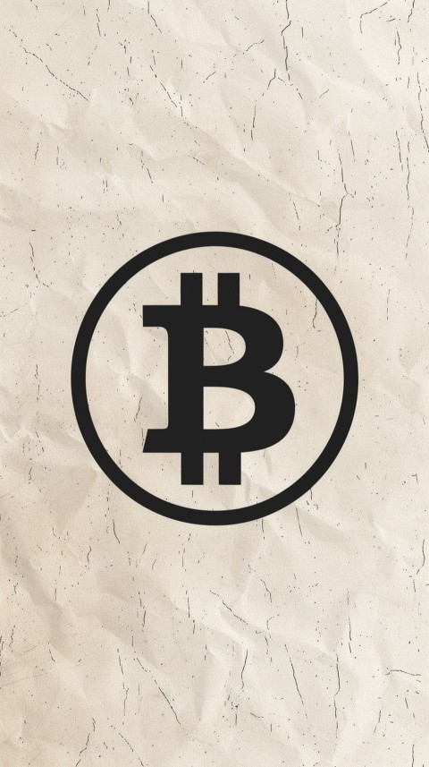 Bitcoin Cryptocurrency Gold Crypto Coin Creative Concept Aesthetic Symbol (222)