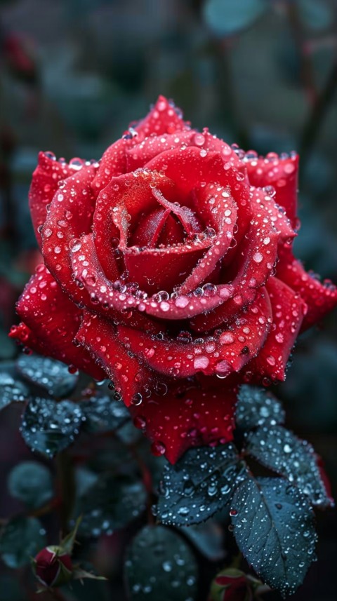 Beautiful Charming Red Rose Flowers Aesthetics (73)