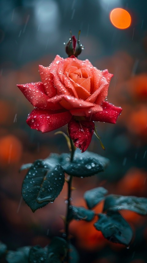 Beautiful Charming Red Rose Flowers Aesthetics (92)