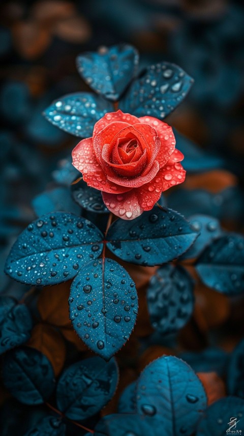 Beautiful Charming Red Rose Flowers Aesthetics (66)