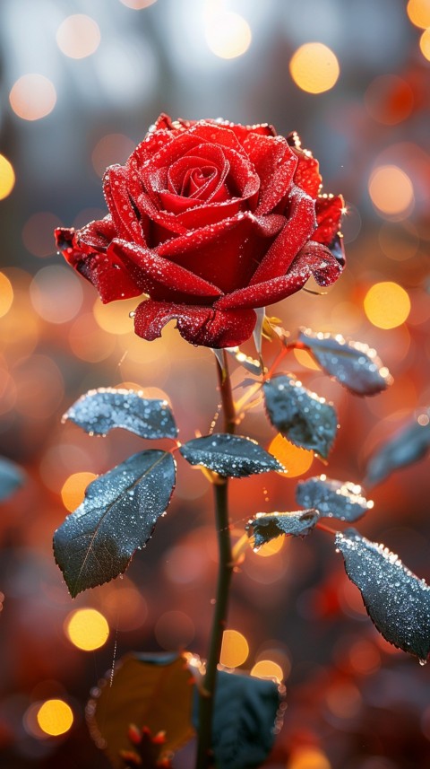 Beautiful Charming Red Rose Flowers Aesthetics (64)