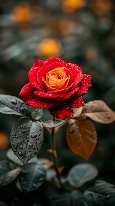 Beautiful Charming Red Rose Flowers Aesthetics (55)