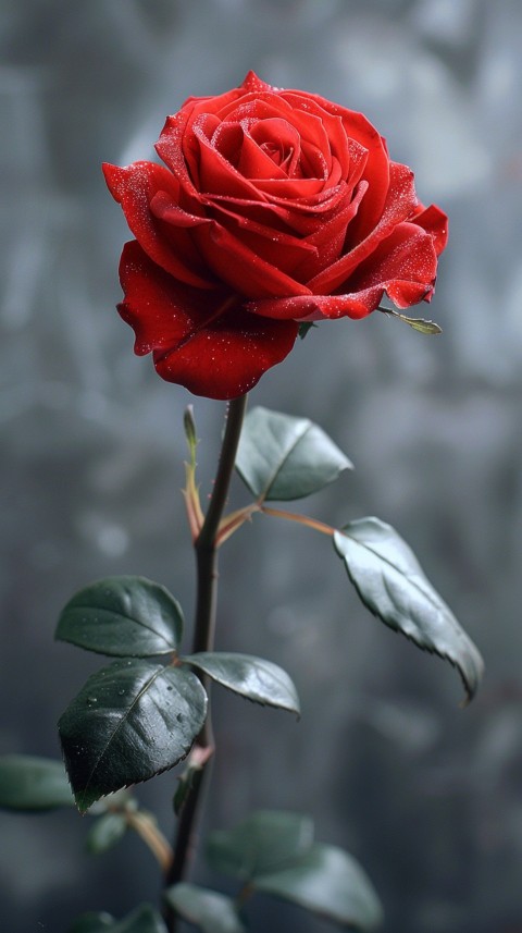 Beautiful Charming Red Rose Flowers Aesthetics (151)