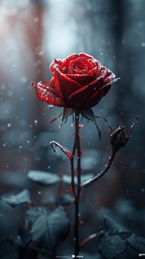 Beautiful Charming Red Rose Flowers Aesthetics (237)