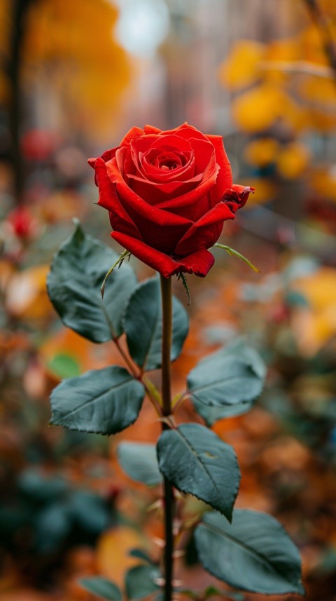 Beautiful Charming Red Rose Flowers Aesthetics (246)