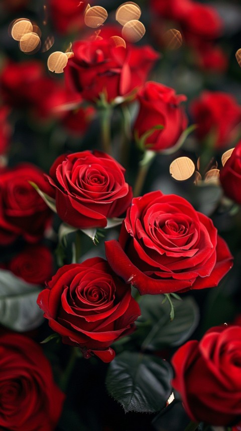 Beautiful Charming Red Rose Flowers Aesthetics (374)