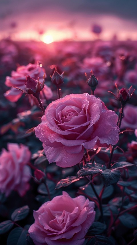 Beautiful Rose Flowers Aesthetics (45)