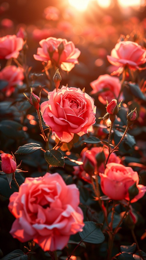 Beautiful Rose Flowers Aesthetics (39)
