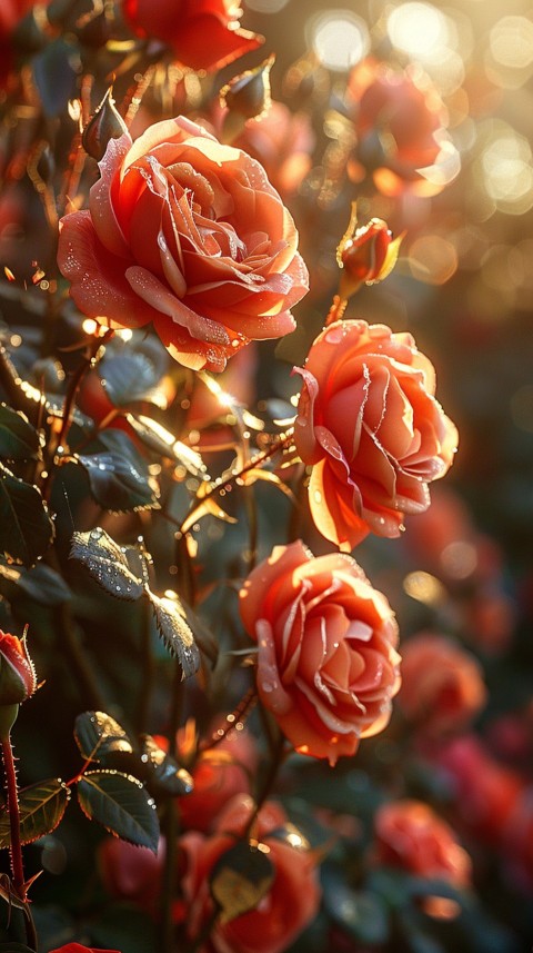 Beautiful Rose Flowers Aesthetics (43)