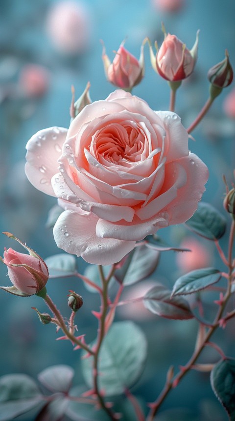 Beautiful Rose Flowers Aesthetics (293)
