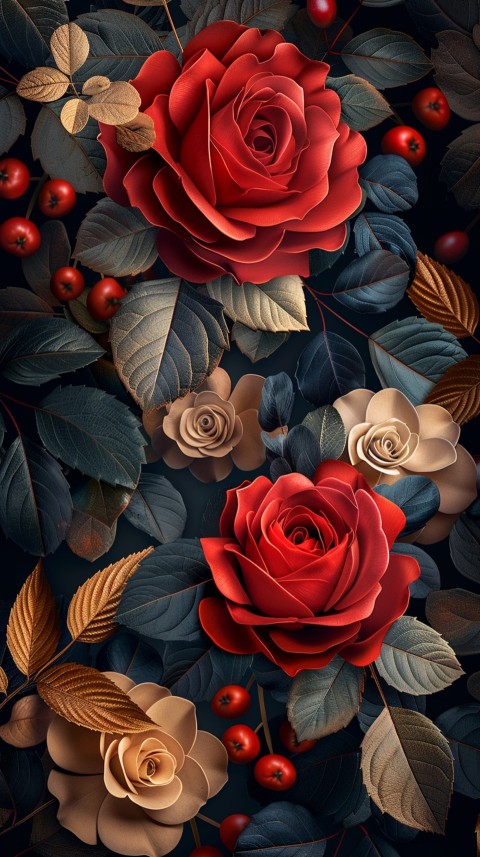 Beautiful Rose Flowers Aesthetics (370)